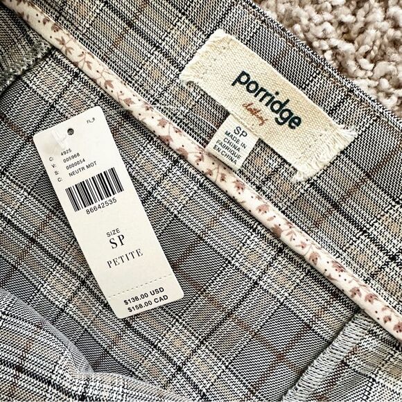 NWT Anthropologie Porridge Button-Side Midi Skirt in Neutral Size Petite Small - Picture 8 of 10